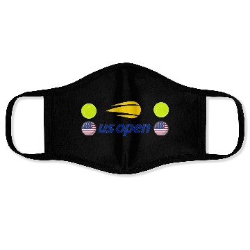 Discover us open tennis Face Masks