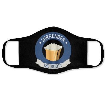 Discover Funny Toddler Face Masks - "Surrender the Booty"