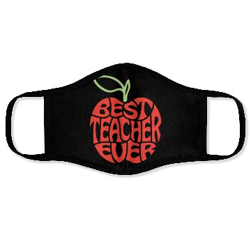 Discover Best teacher ever Face Masks