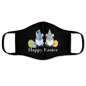 Discover Gappy Easter Garden Gnomes Face Masks