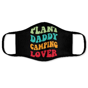 Discover Plant Daddy Camping Lover Face Masks