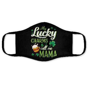 Discover Saint Patrick Beer Shamrocks My Lucky Charms Call Face Masks