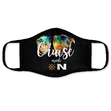 Discover Cruise Mode ON Face Masks