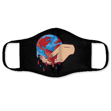 Discover Nature Conservation Earth Day Climate Protection Face Masks