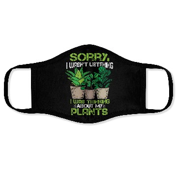 Discover Plant Lover Florist Gift Women Gardening Plants Face Masks