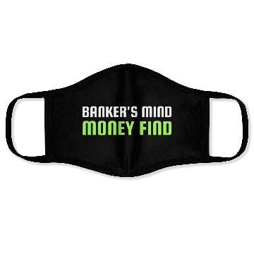 Discover Banker s Mind Money Find Face Masks