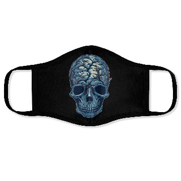 Discover Psychology Psychologist Skull Face Masks