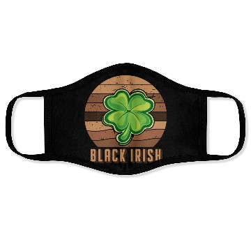 Discover Patrick Day African Irish Face Masks