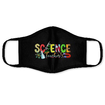 Discover Science Teacher Face Masks