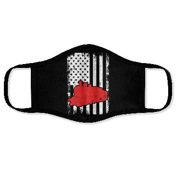 Discover US Patriotic Railroader Face Masks