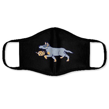Discover Gardener Blue Heeler Face Masks