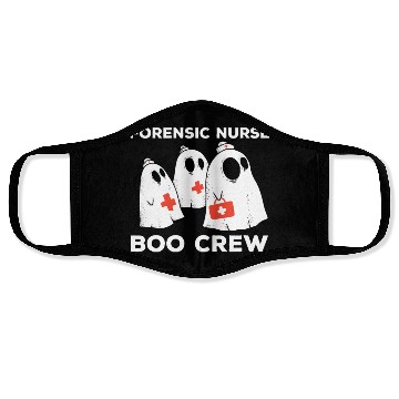 Discover Forensic Nurse Boo Crew Halloween Ghost Face Masks