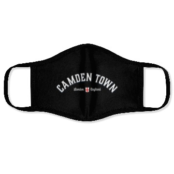 Discover Camden Town London Uk England Face Masks