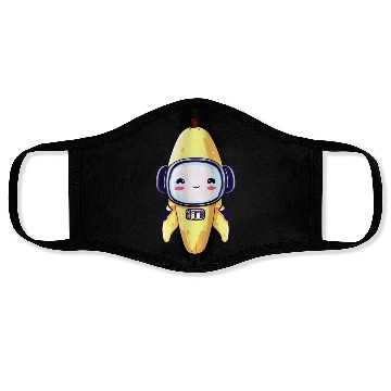 Discover Kawaii Banana - Cyborg, Robot, Astronaut, Face Masks