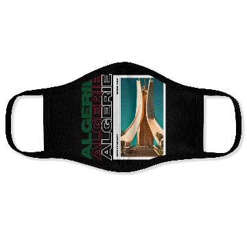 Discover Algeria Independent since 1962 Face Masks