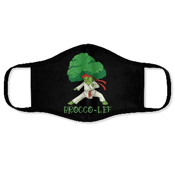 Discover Broccoli Martial Arts Karate MMA Boxing Kicks Face Masks
