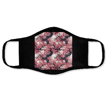 Discover Anime Euphoria: Fantasy Cherry Blossom Dreamscape Face Masks