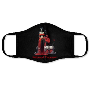 Discover Ghost Pirate Girl Face Masks