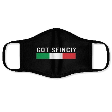 Discover Saint Joseph's Day Face Masks, Sfinci Italy Flag Face Masks,