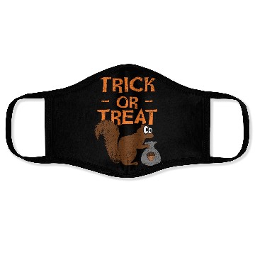 Discover Halloween Squirrel Trick Or Treat Face Masks