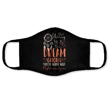 Discover Dream Catcher Feather Yoga Face Masks