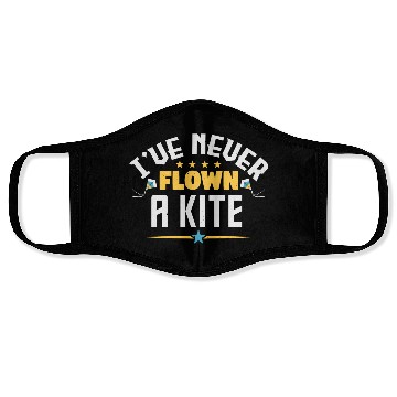 Discover Kite I Am Never Flown A Face Masks