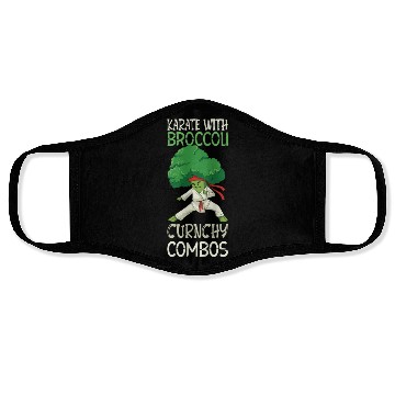 Discover Broccoli Martial Arts Karate MMA Boxing Kicks Face Masks