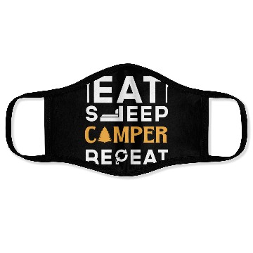 Discover Camper life Face Masks