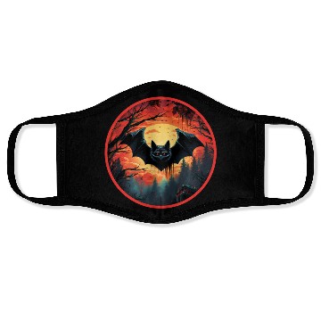 Discover Bats Bat Fruit Bats Halloween Face Masks