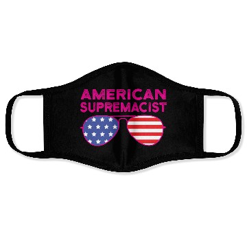 Discover American Supremacist American Flag Merica Usa Face Masks