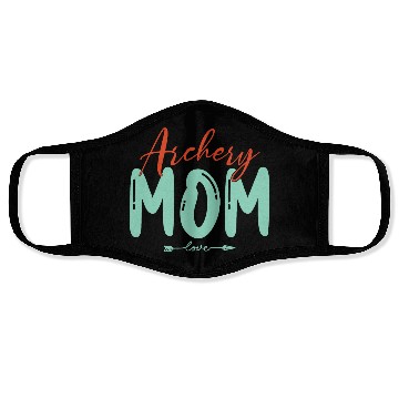 Discover Archery Mom Love Gift Design Face Masks