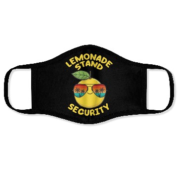 Discover Lemonade Stand Security Cute Lemon Summer Face Masks