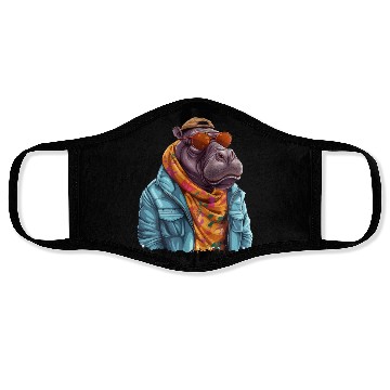 Discover Graffiti Hippo. Heavyweight Strength. Face Masks