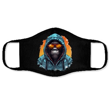 Discover Street Style Mountain Gorilla | Gorilla Lovers Face Masks