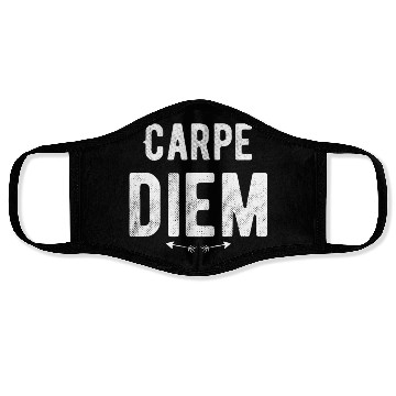 Discover Carpe diem - Seize the Day Face Masks