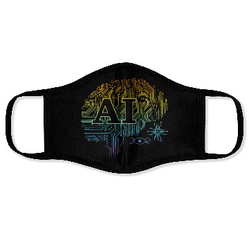 Discover Machine Learning Ai Artificial Intelligence Face Masks