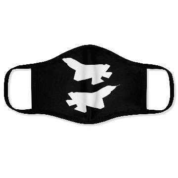 Discover F35 silhouette Face Masks