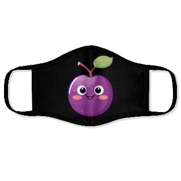 Discover Kawaii Plum - Joyful Plumtastic Face Masks