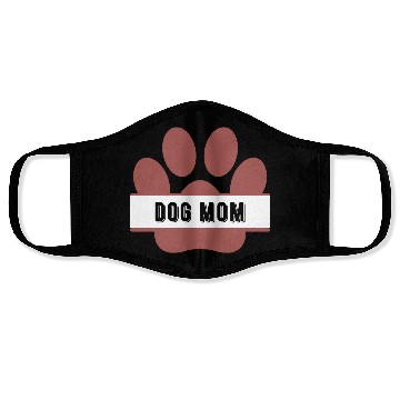 Discover Dog mom Face Masks