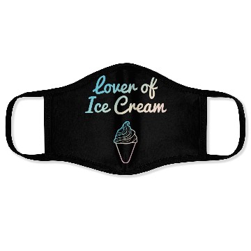 Discover Lover Of Ice Cream Pastel Face Masks
