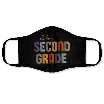 Discover oh hey Second Grade - Back To School Design Face Masks
