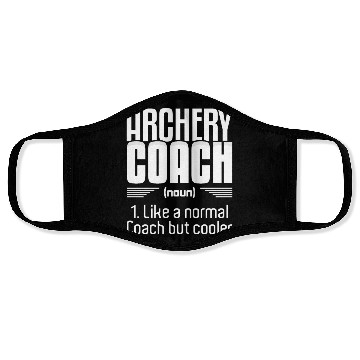Discover Outdoor Hunting Bow Arrow Archery Coach Face Masks