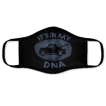 Discover tow Truck DNA - It's in my DNA Design Face Masks