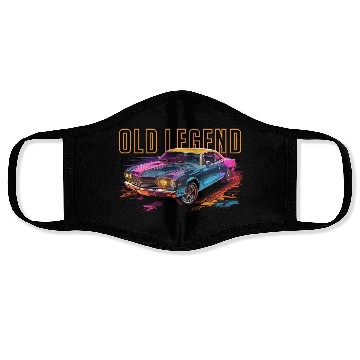 Discover Muscle Car Face Masks