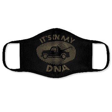 Discover tow Truck DNA - It's in my DNA Design Face Masks