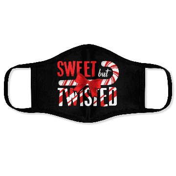 Discover Sweet But Twisted Christmas Candy Cane Face Masks
