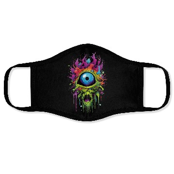 Discover Horror eye, scary zombie Face Masks