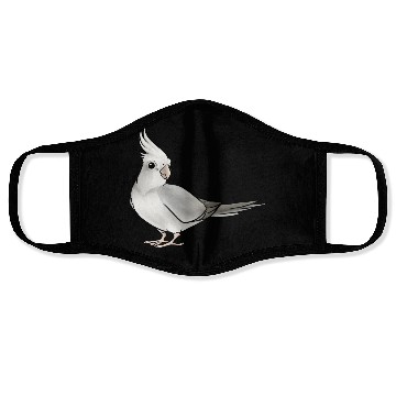 Discover Bird Cockatiel White Face Masks