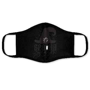 Discover It s Spooky Season Black Face Masks