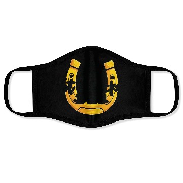 Discover My First Saint Patricks Day Horseshoe Face Masks